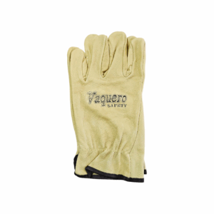 GUANTES VAQUERO PIEL AMARILLO TALLA XL